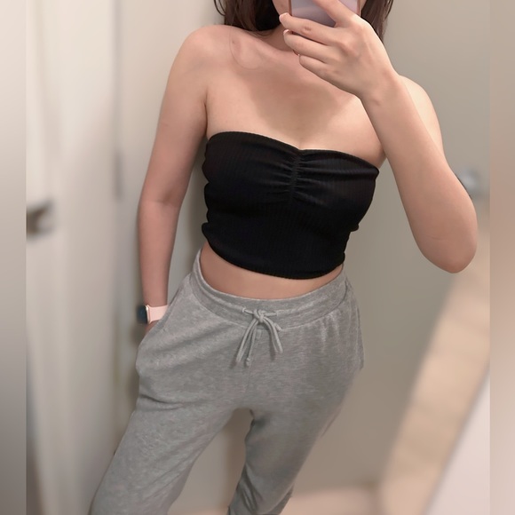 ARITZIA - Wilfred Gabby Tube Top, Strapless Top, Cropped Bodycon Top - Picture 1 of 6